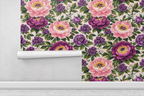 Ethereal Peony Rhapsody Wallpaper