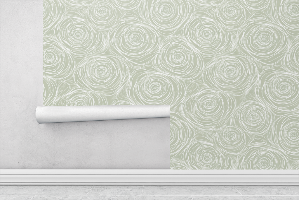 Velour Rose Wallpaper