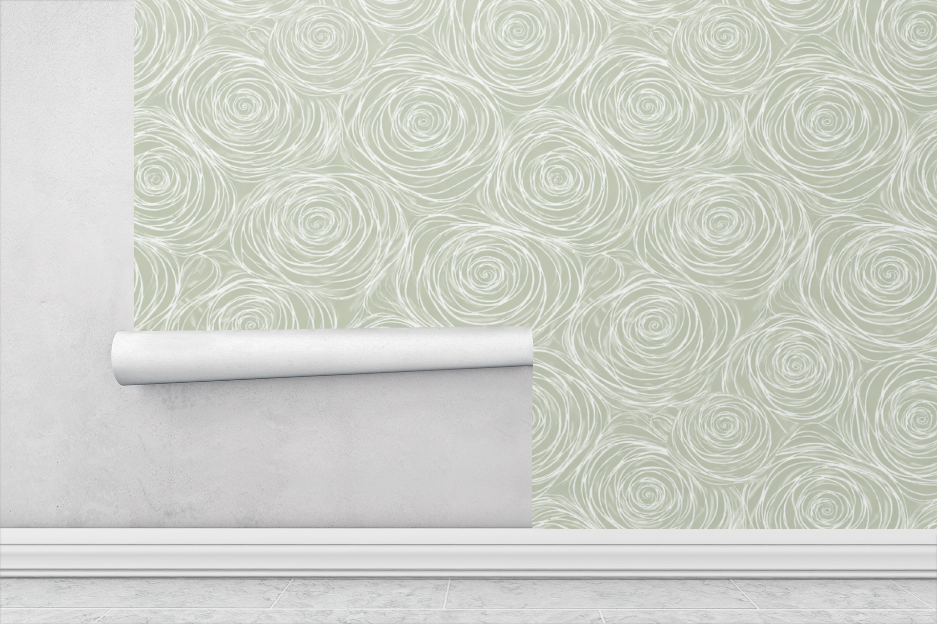 Velour Rose Wallpaper