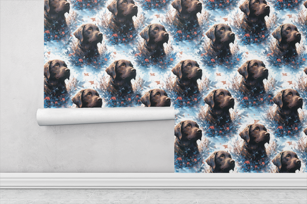 Lakeside Labrador Reverie Wallpaper