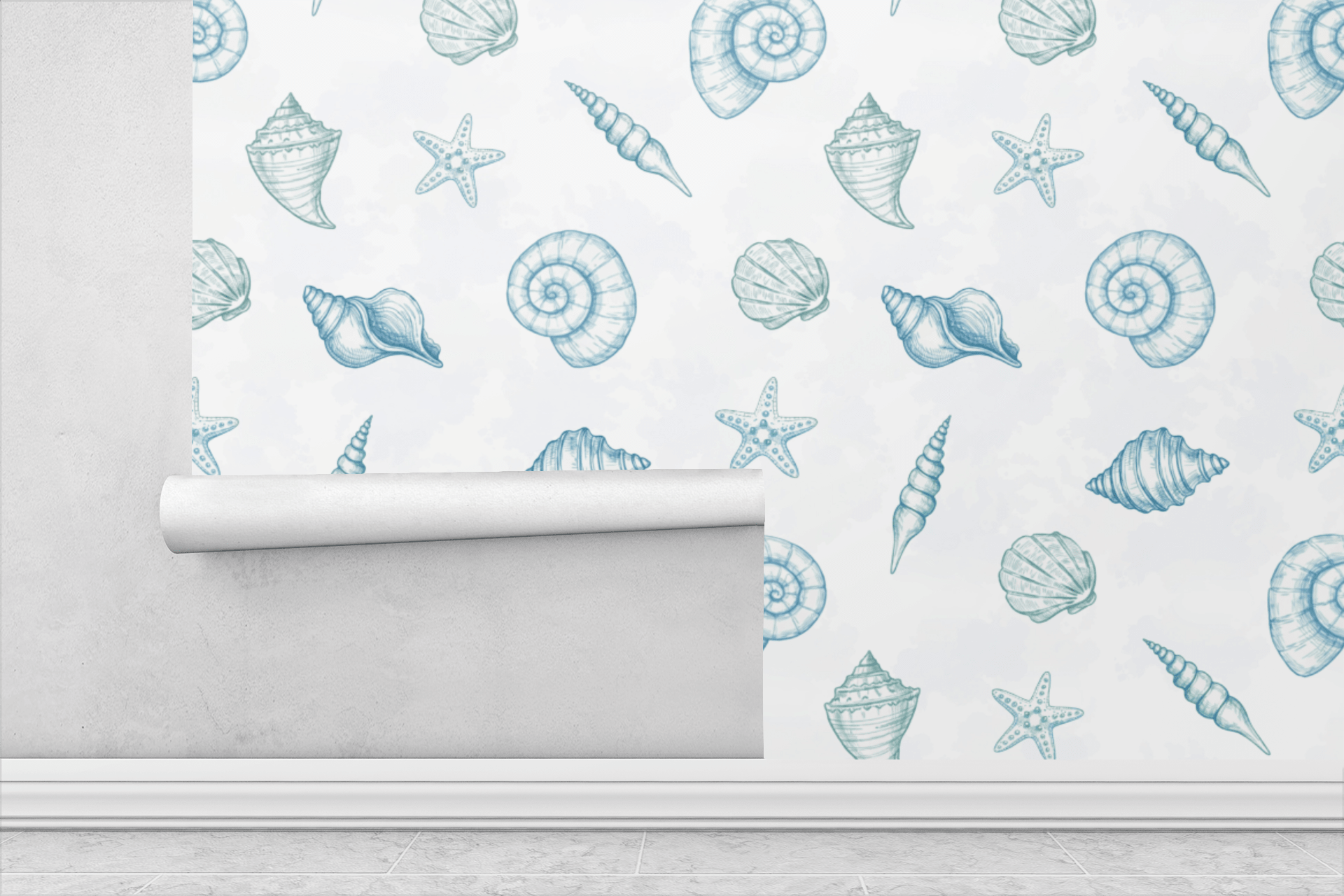 Tidal Treasures Wallpaper Peel and Stick Wallpaper | Accent Haus