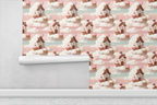 Cloud Bakery Town Wallpaper