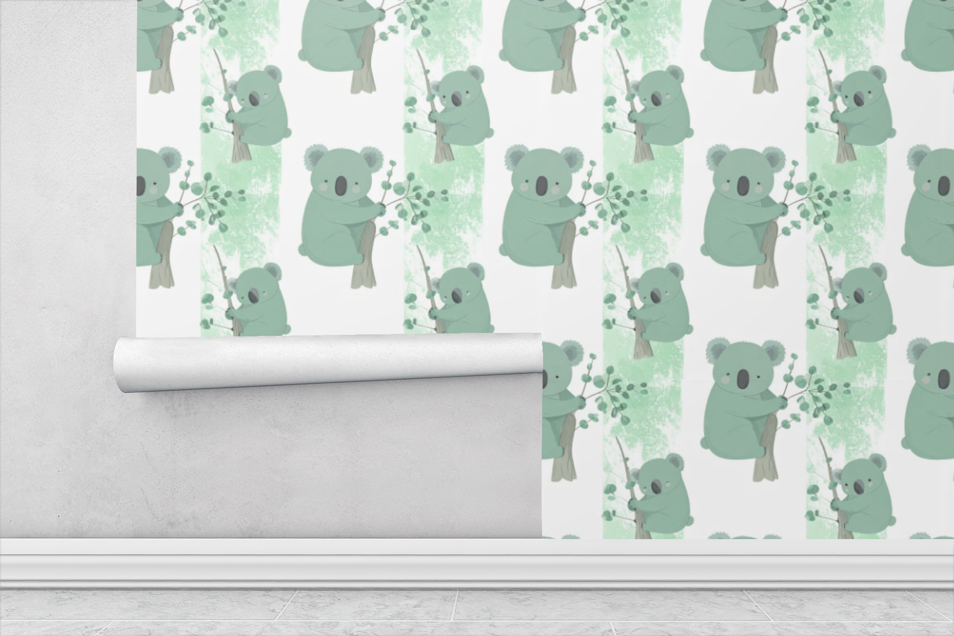 Koala Tree Garden Wallpaper