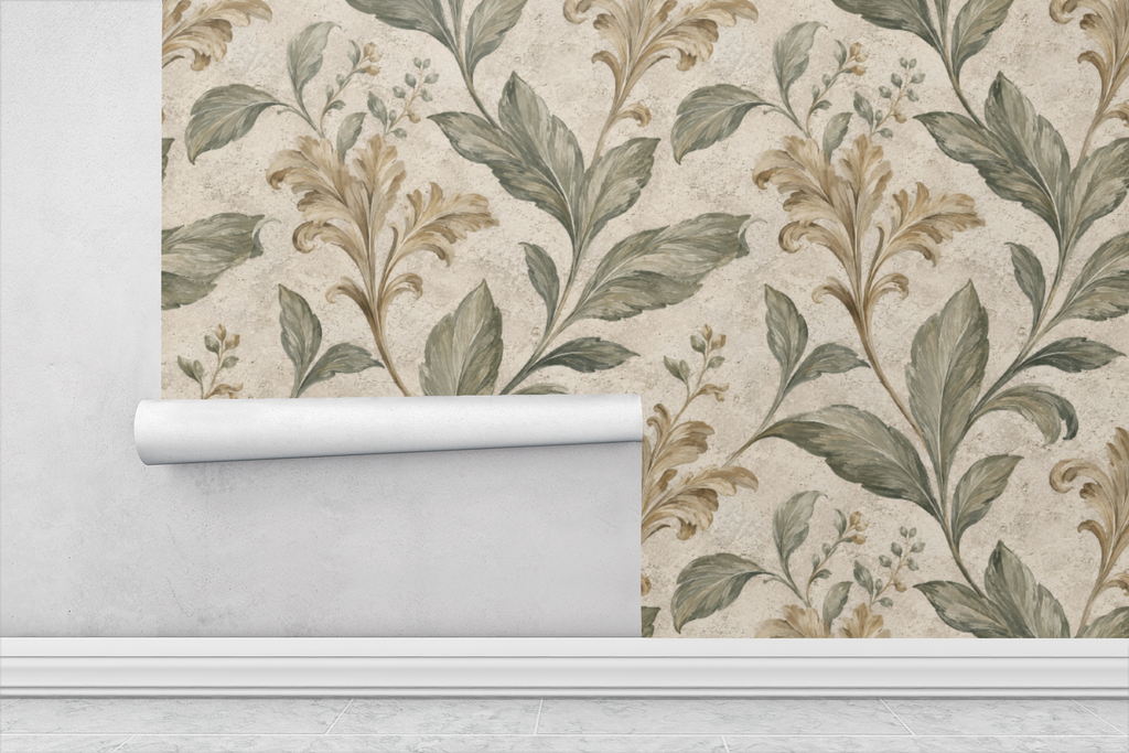 Limestone Luxe Wallpaper