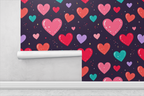 Heart Burst Celebration Wallpaper