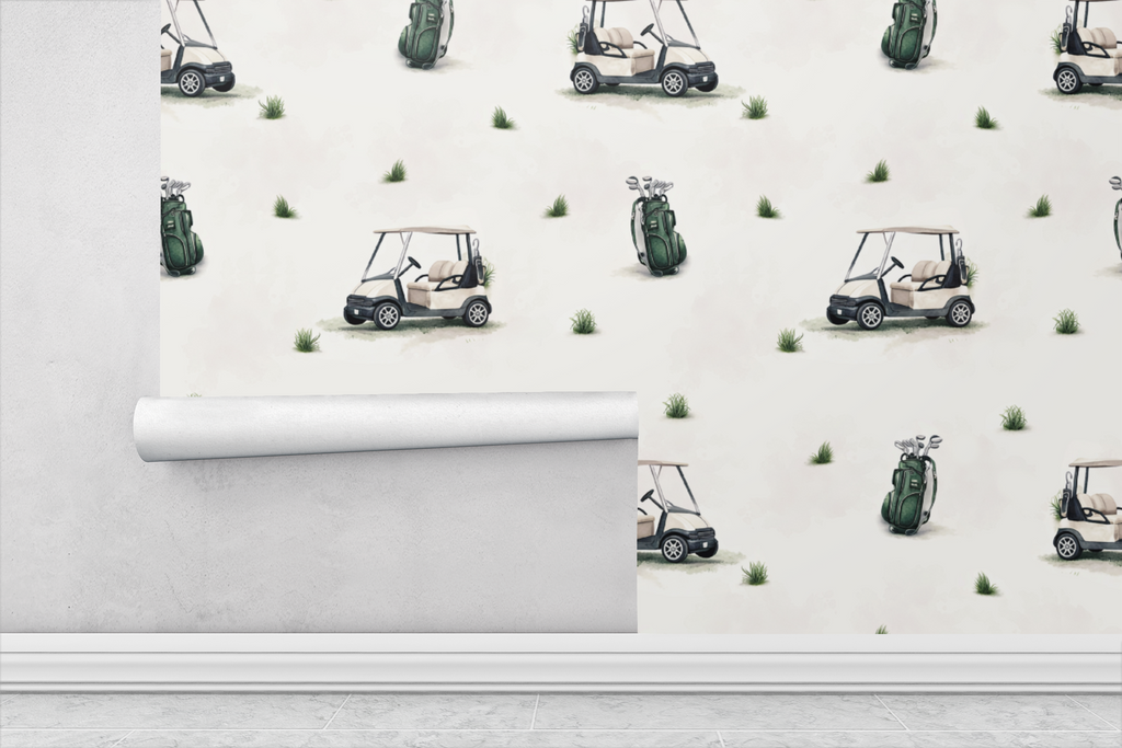 Cartpath Calm Wallpaper