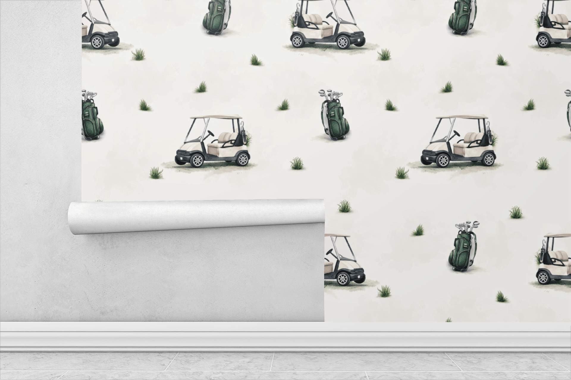 Cartpath Calm Wallpaper Peel and Stick Wallpaper | Accent Haus