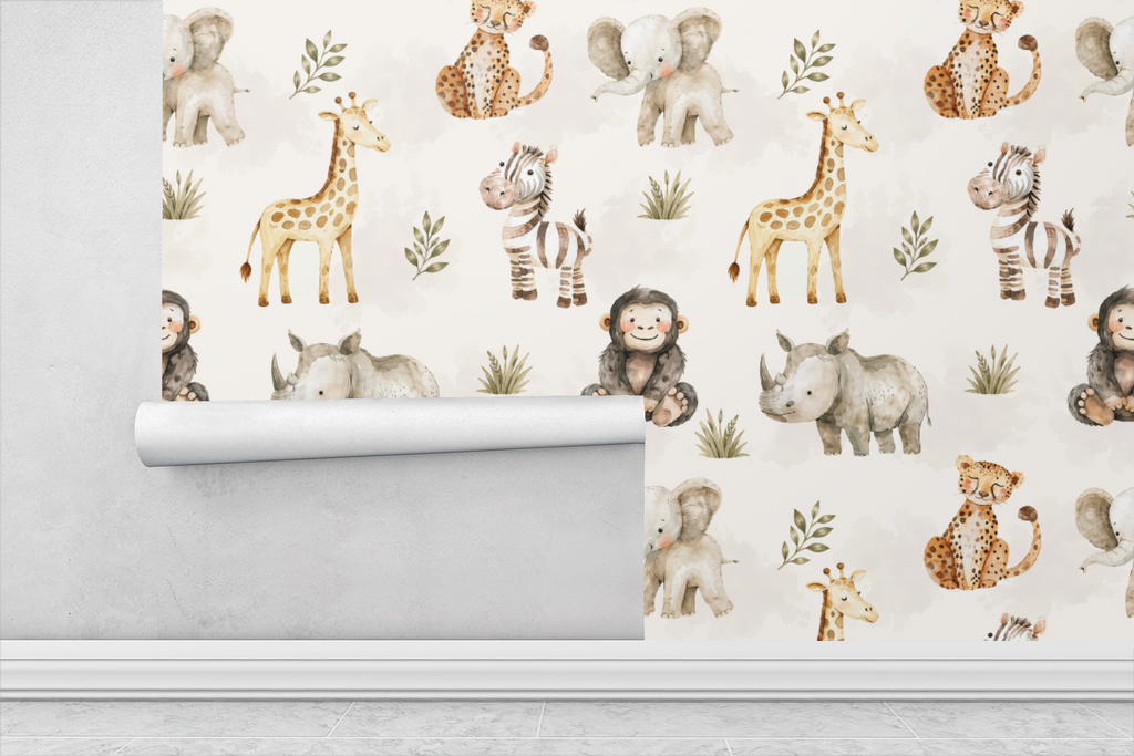 Safari Sand Sketch Wallpaper