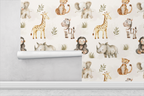Safari Sand Sketch Wallpaper