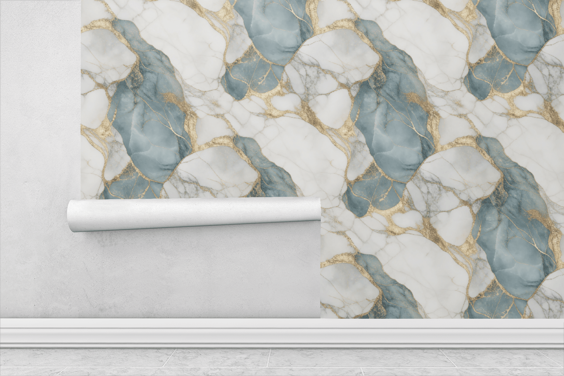 Marble Vein Luxe Wallpaper Peel and Stick Wallpaper | Accent Haus