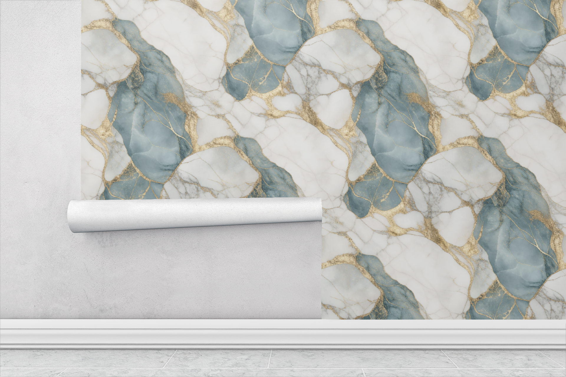 Marble Vein Luxe Wallpaper