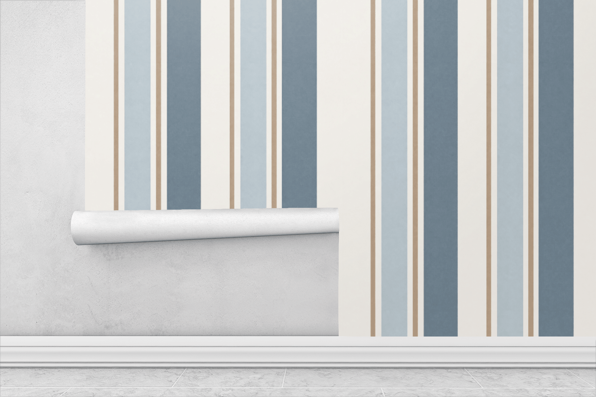 Palm Beach Cabana Stripe Wallpaper Peel and Stick Wallpaper | Accent Haus