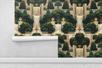 Palace Garden Falls Wallpaper