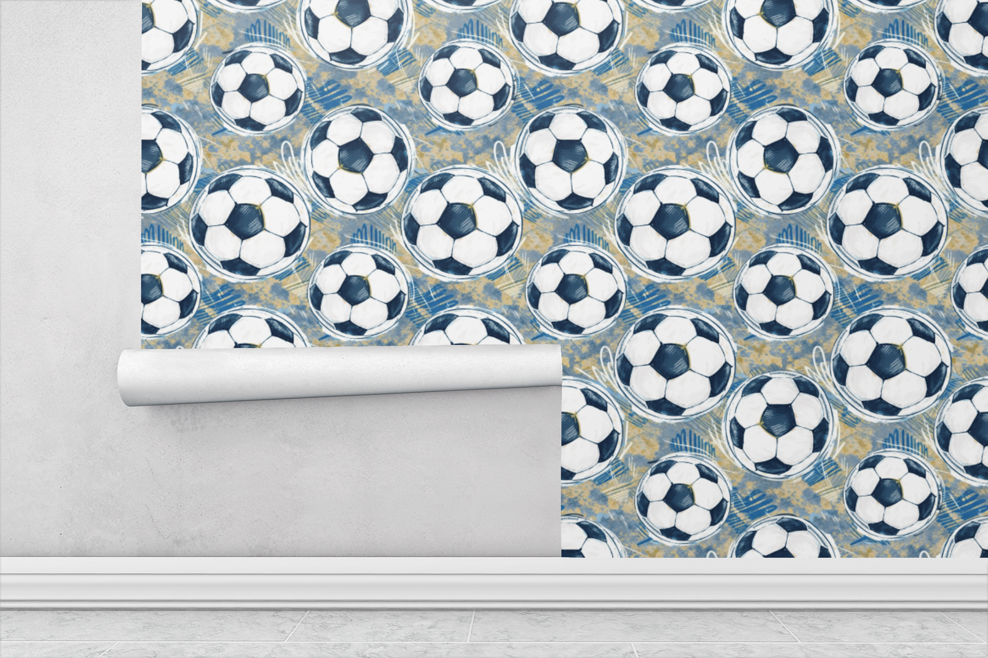 Urban Sketch Kick Wallpaper