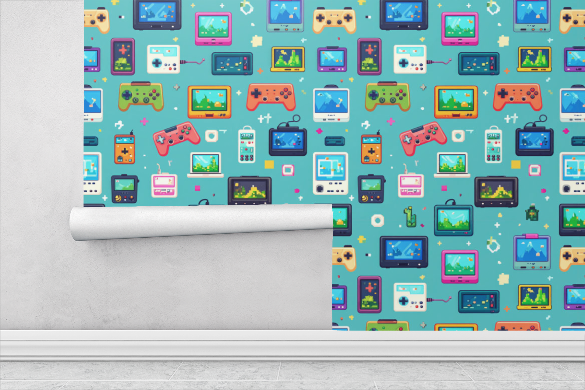Pixel Pocket World Wallpaper