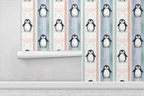 Arctic Stripe March Wallpaper