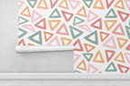 Pastel Prism Scatter Wallpaper