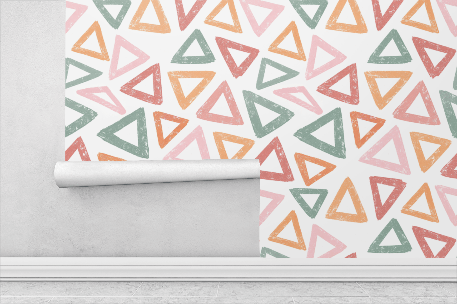 Pastel Prism Scatter Wallpaper Peel and Stick Wallpaper | Accent Haus