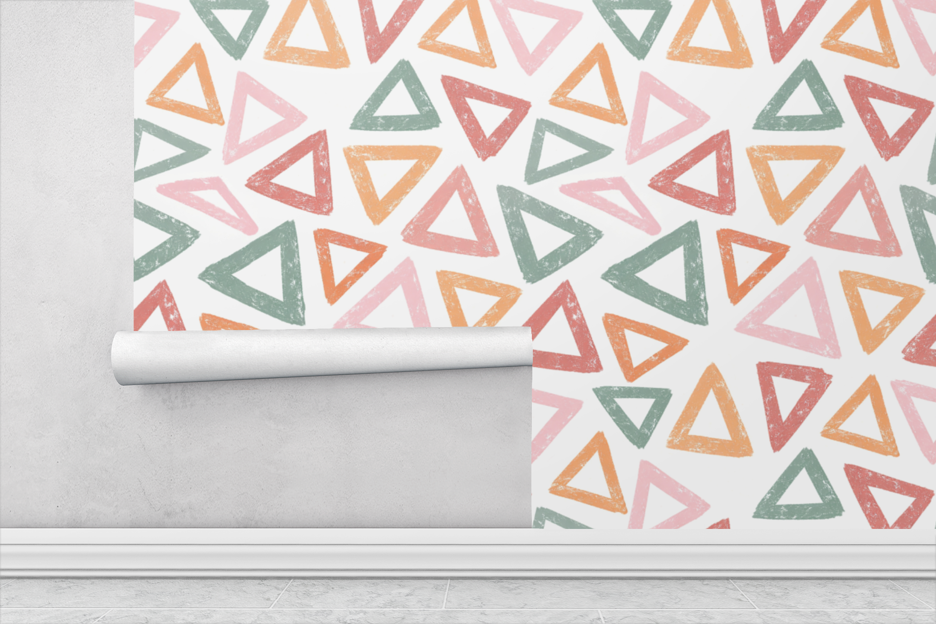 Pastel Prism Scatter Wallpaper