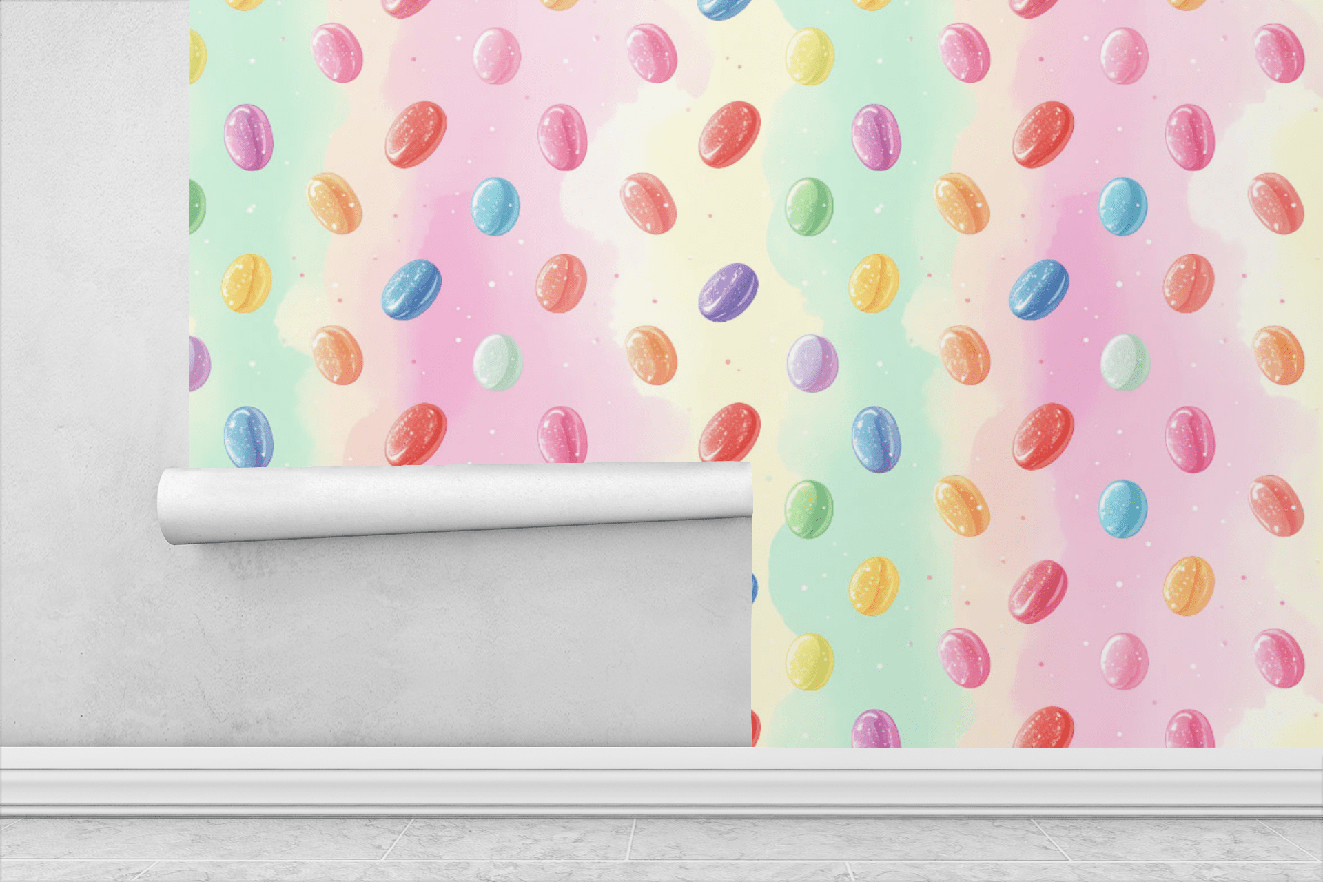 Jellybean Sprinkle Wallpaper Peel and Stick Wallpaper | Accent Haus