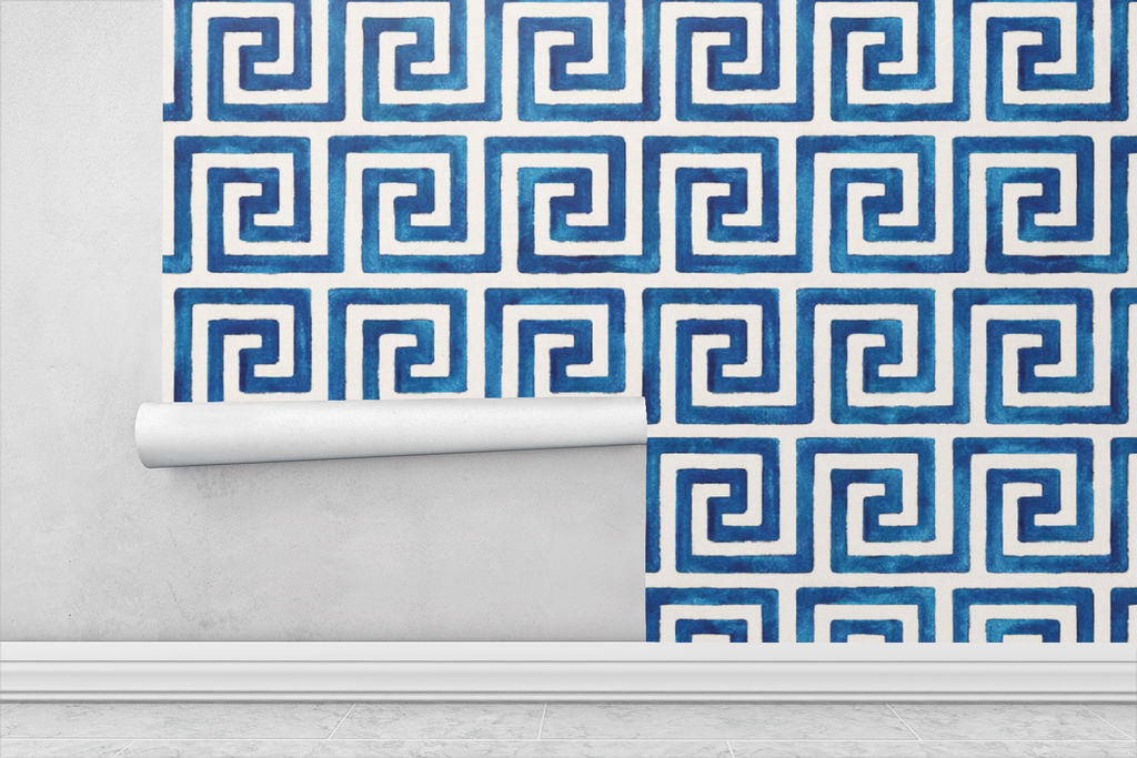 Greek Key Wallpaper