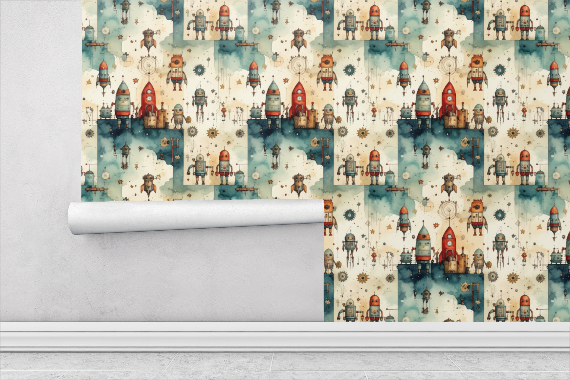 Little Inventor Workshop Wallpaper