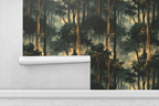 Nighttime Forest Wallpaper