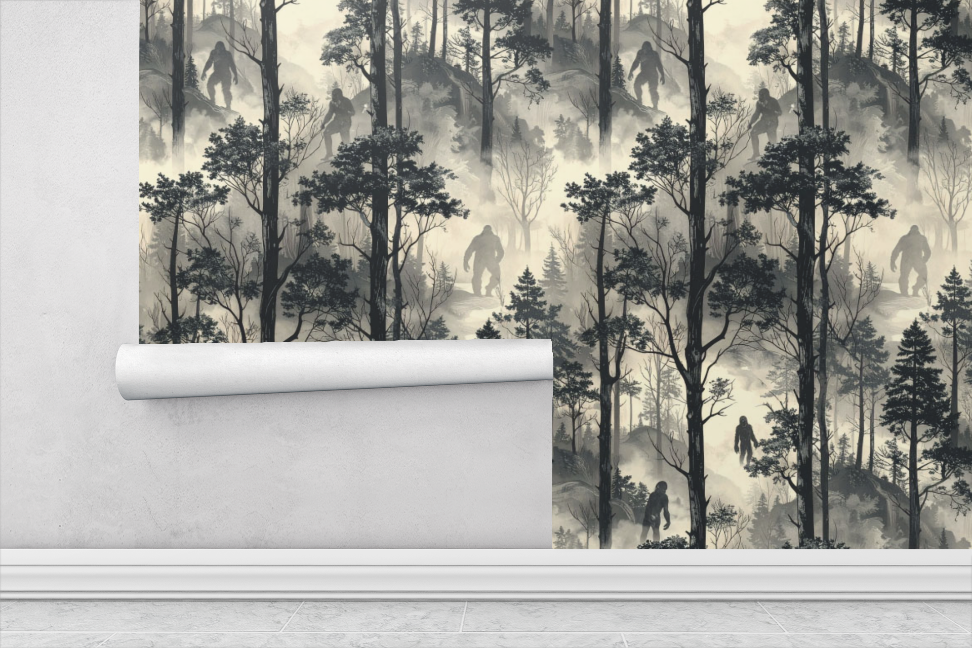 Sasquatch Canopy Veil Wallpaper
