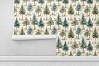 Gentle Woodland Trees Wallpaper