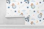 Raccoon Dreamscape  Wallpaper