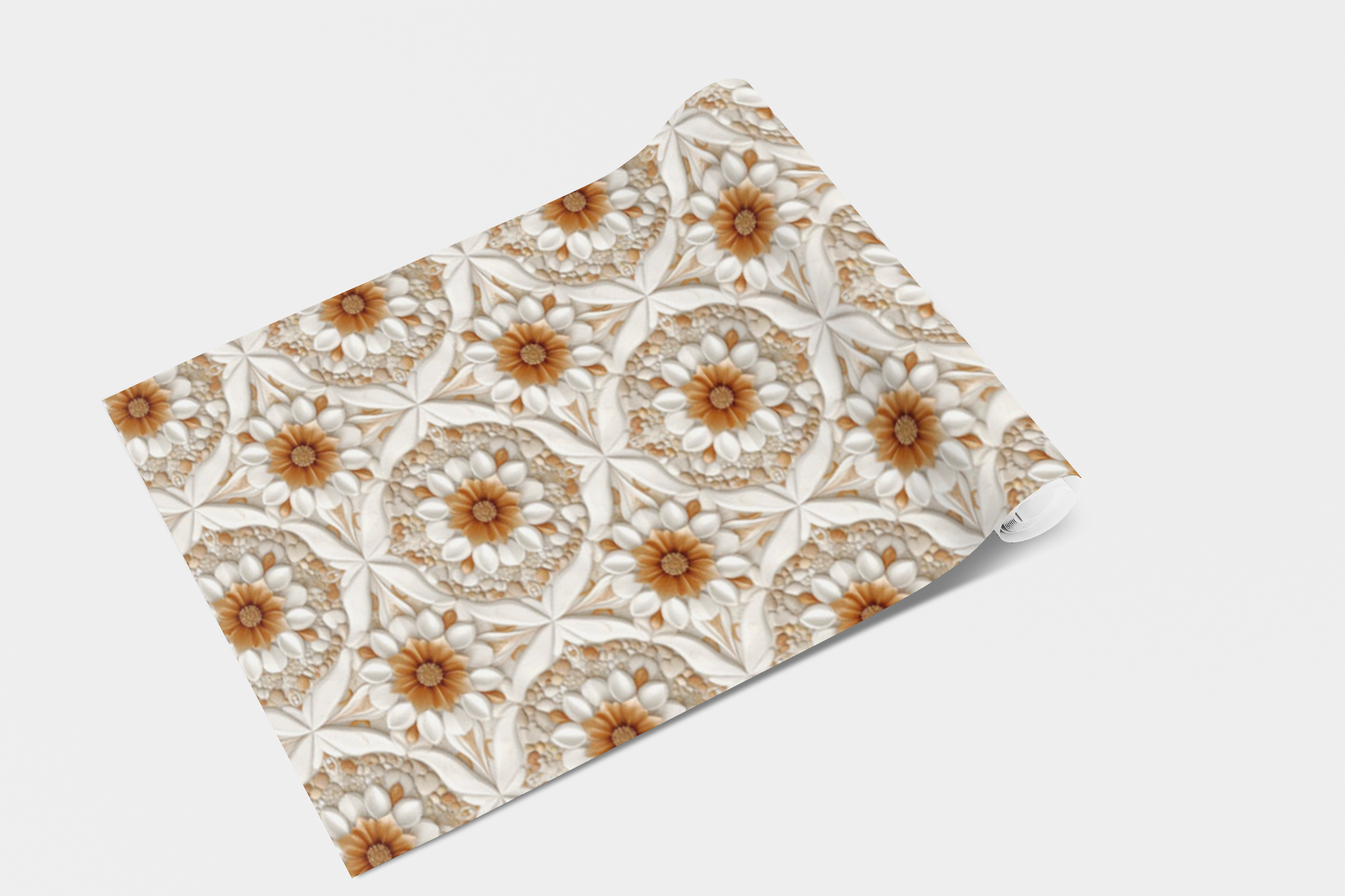 Luxe Pebble Botanics Wallpaper