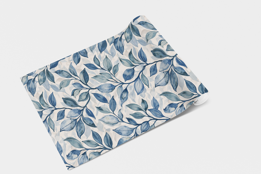 Blue Willow Reverie Wallpaper