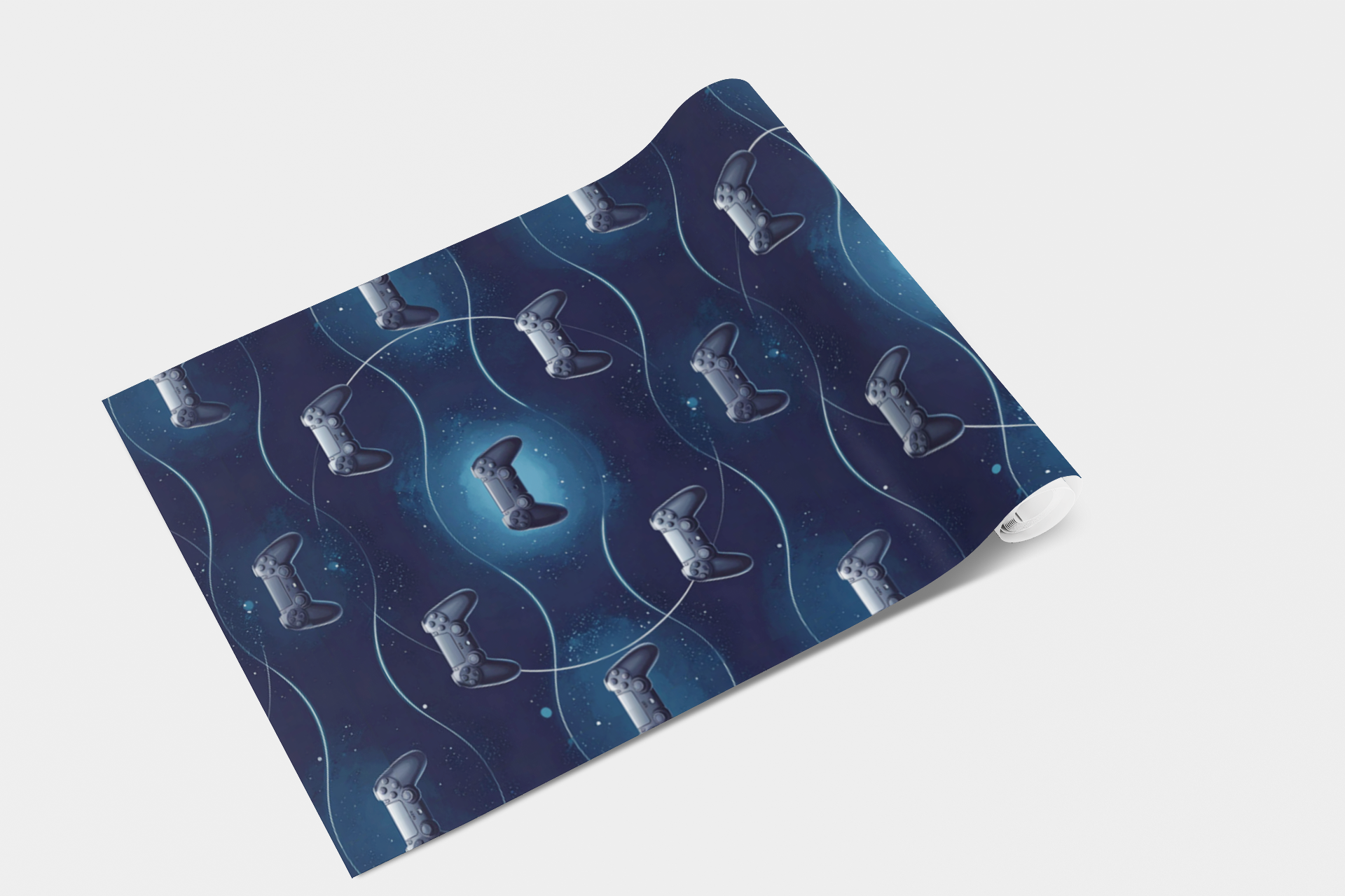 Controller Orbit Field Wallpaper