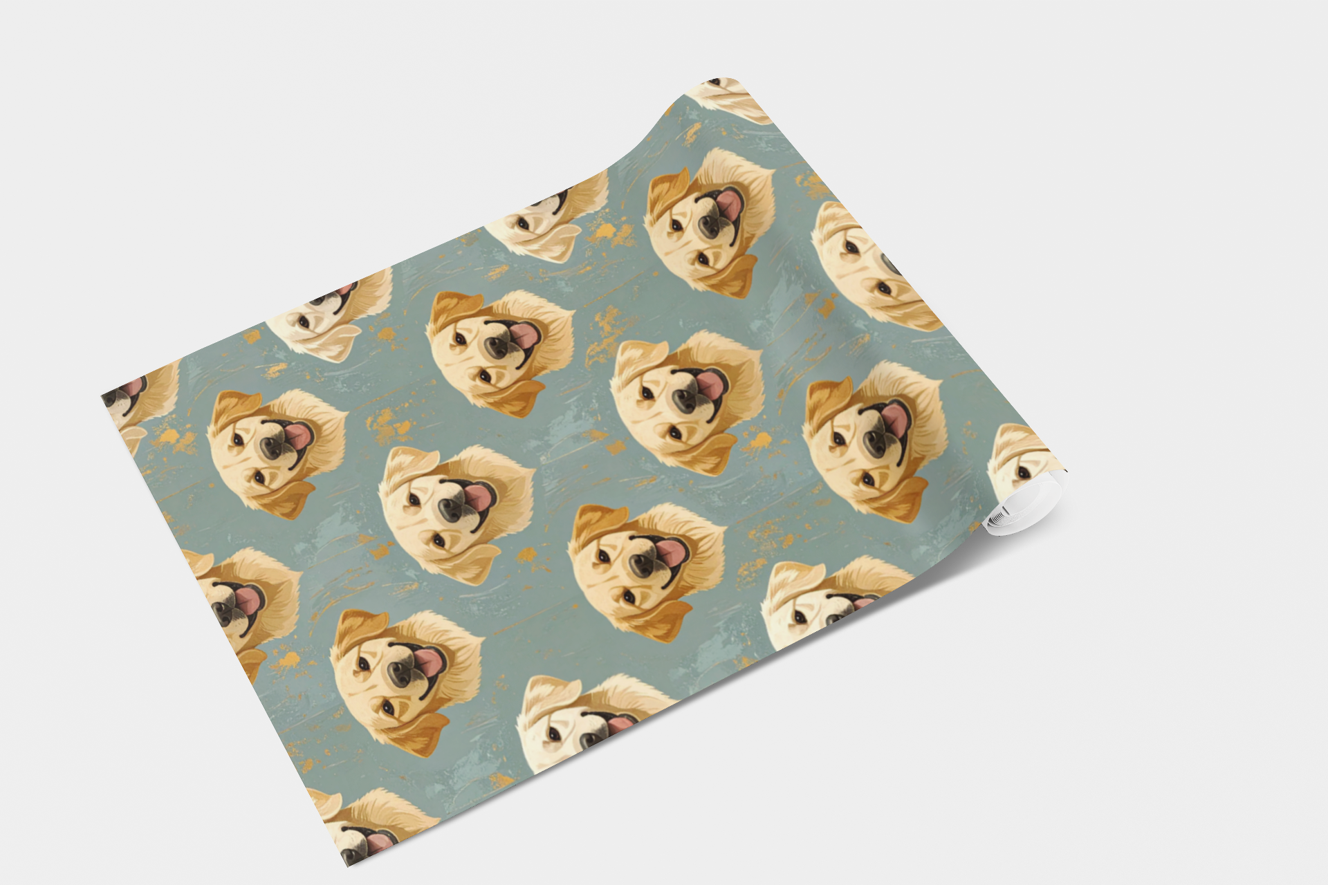 Golden Retriever - Soft Light Harmony Wallpaper