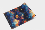 Blended Celestial Flowers Wallpaper