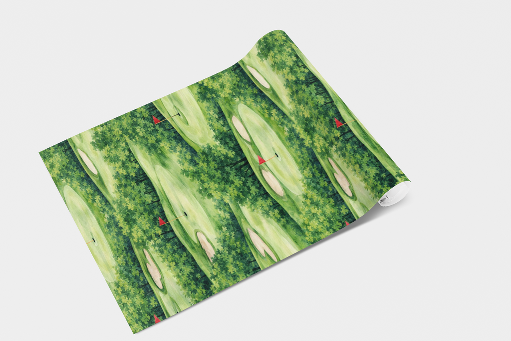 Whispering Pines Golfscape Wallpaper