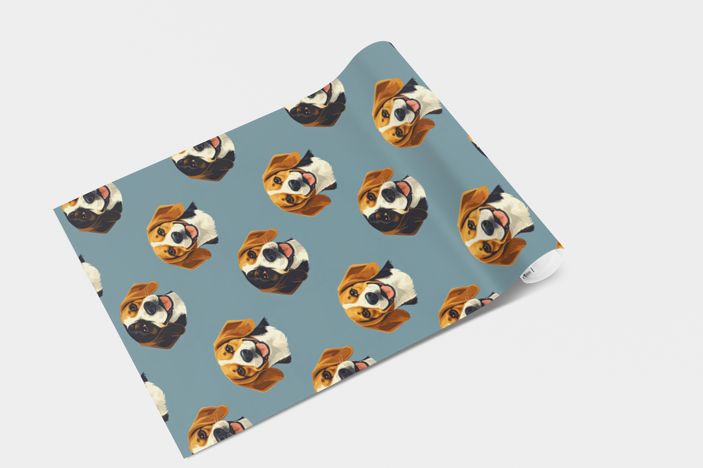 Beagle Smiles - Bold Canine Wallpaper