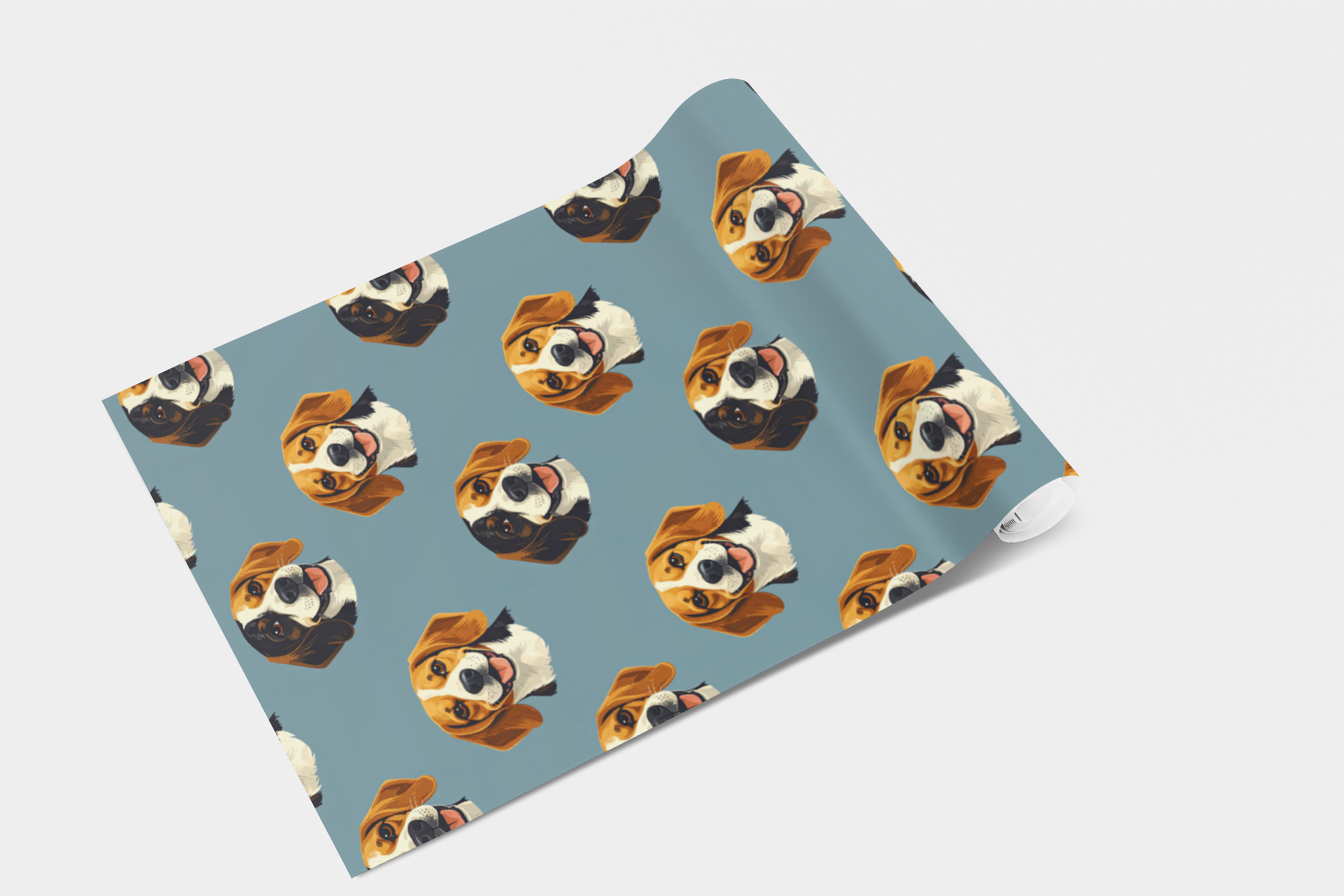 Beagle Smiles - Bold Canine Wallpaper