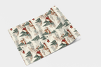 Holiday Village Toile Wallpaper