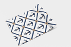 Nantucket Rope Lattice Wallpaper