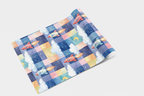 Rocket Launch Plaid Wallpaper