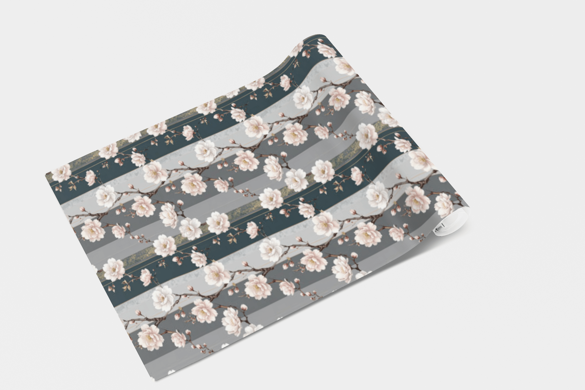 Elegant Cherry Blossom Wallpaper Peel and Stick Wallpaper | Accent Haus