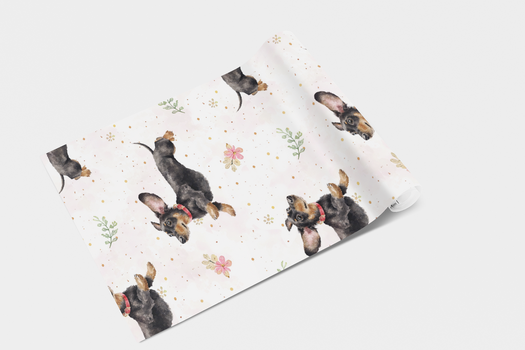 Playful Pups Parade Wallpaper