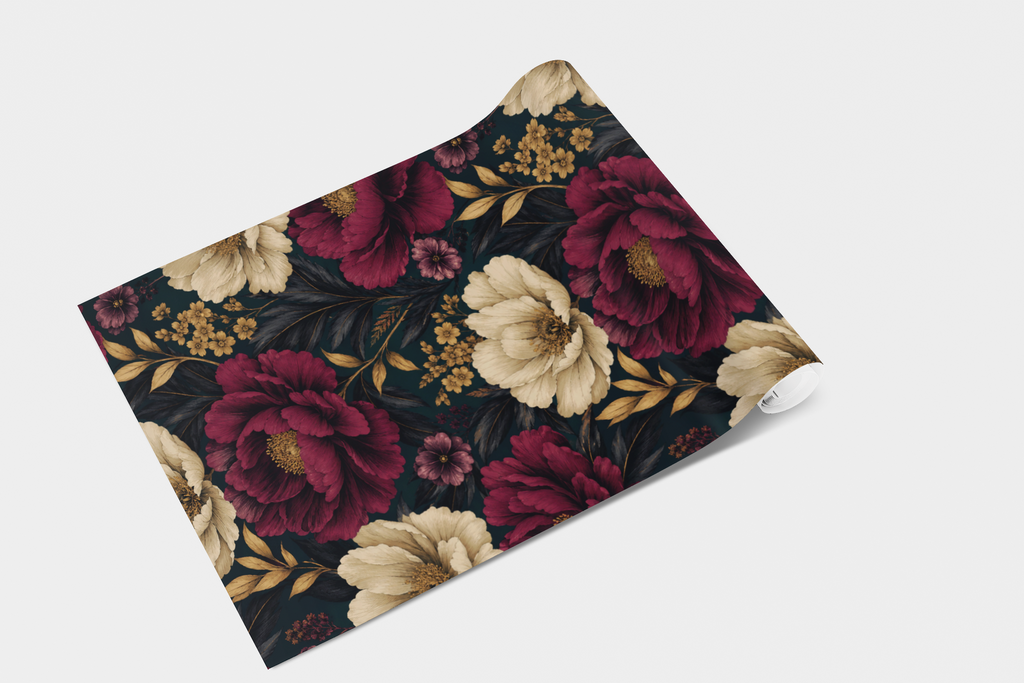 Eclipse Floral Wallpaper