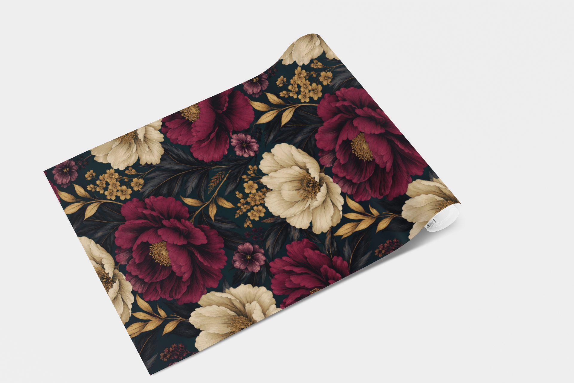 Eclipse Floral Wallpaper