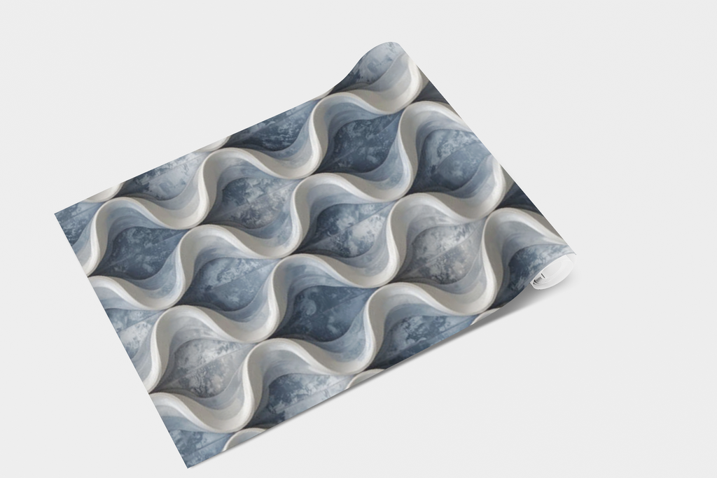 Velvet Curve Waves Wallpaper