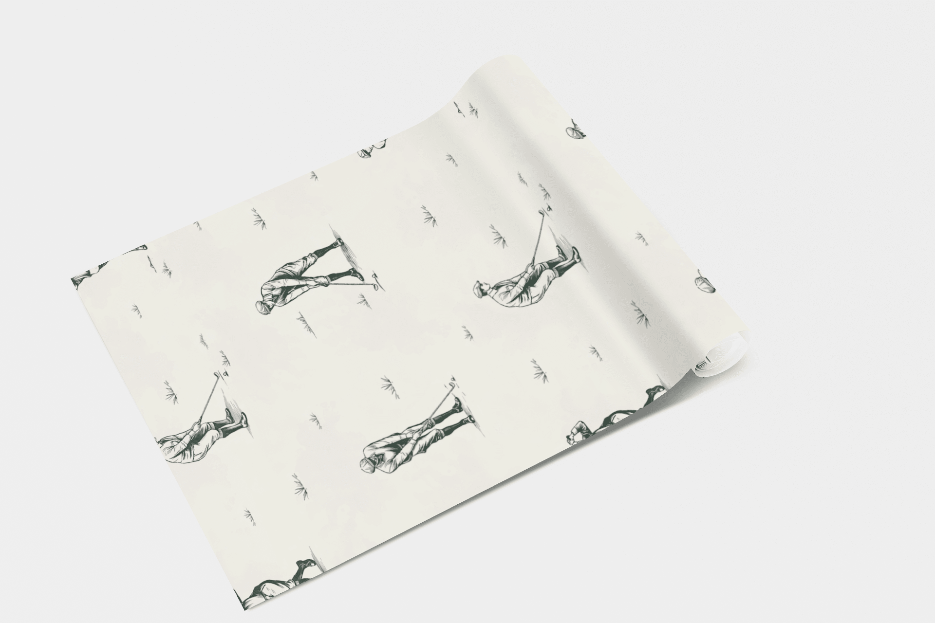 Gentlemen’s Fairway Wallpaper Peel and Stick Wallpaper | Accent Haus