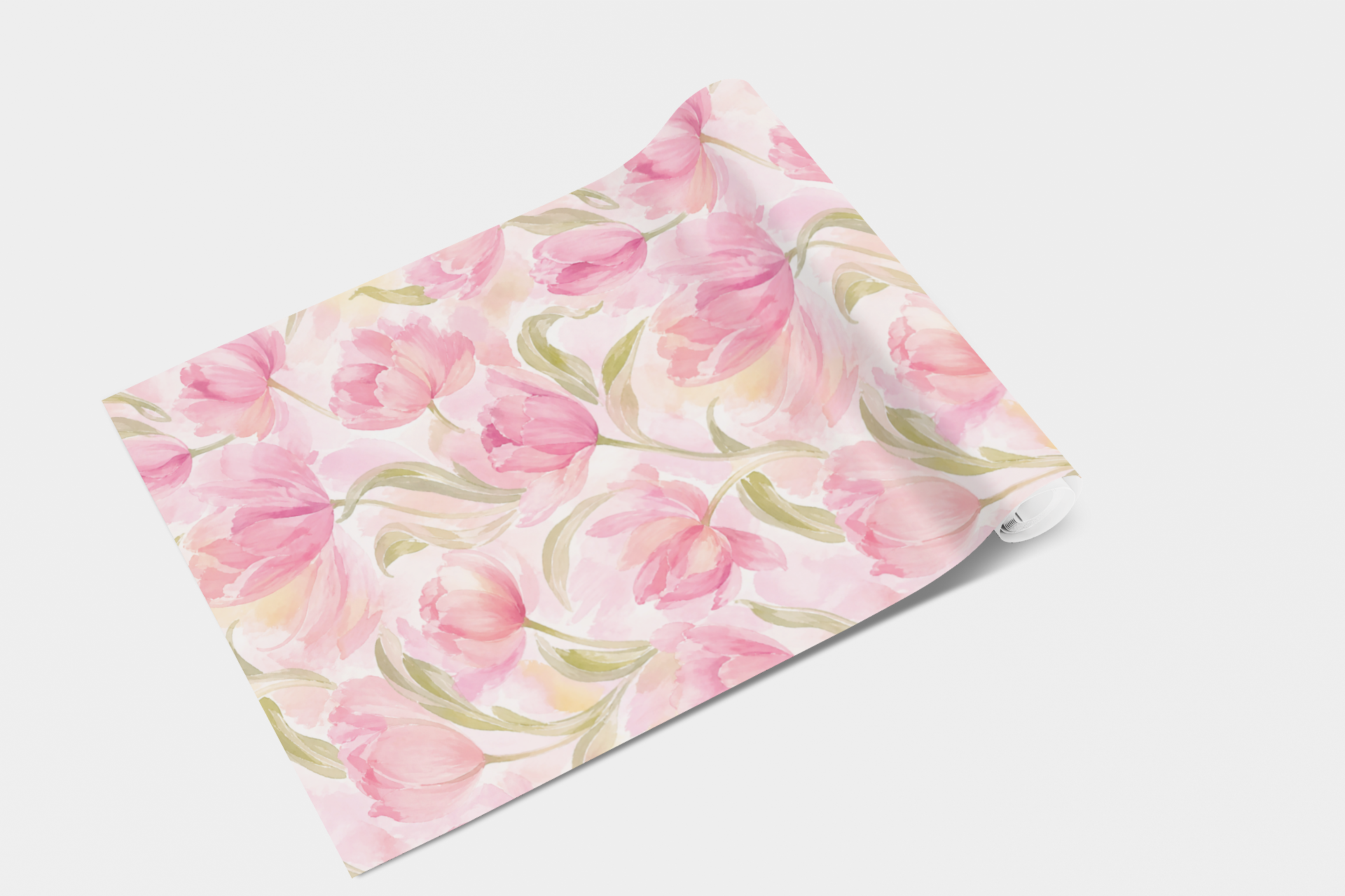 Soft Blush Ombre Wallpaper