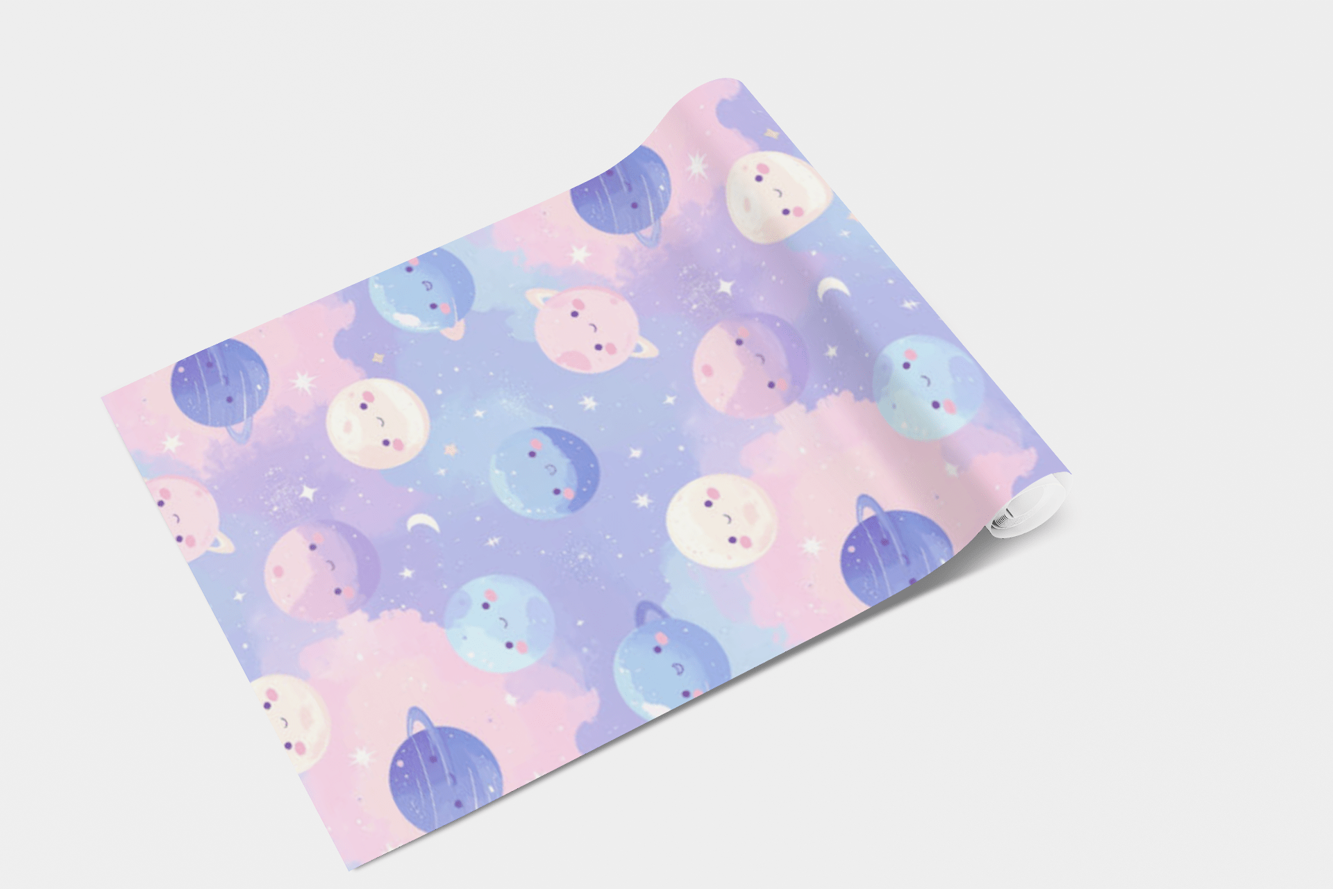 Smiling Galaxy Wallpaper Peel and Stick Wallpaper | Accent Haus