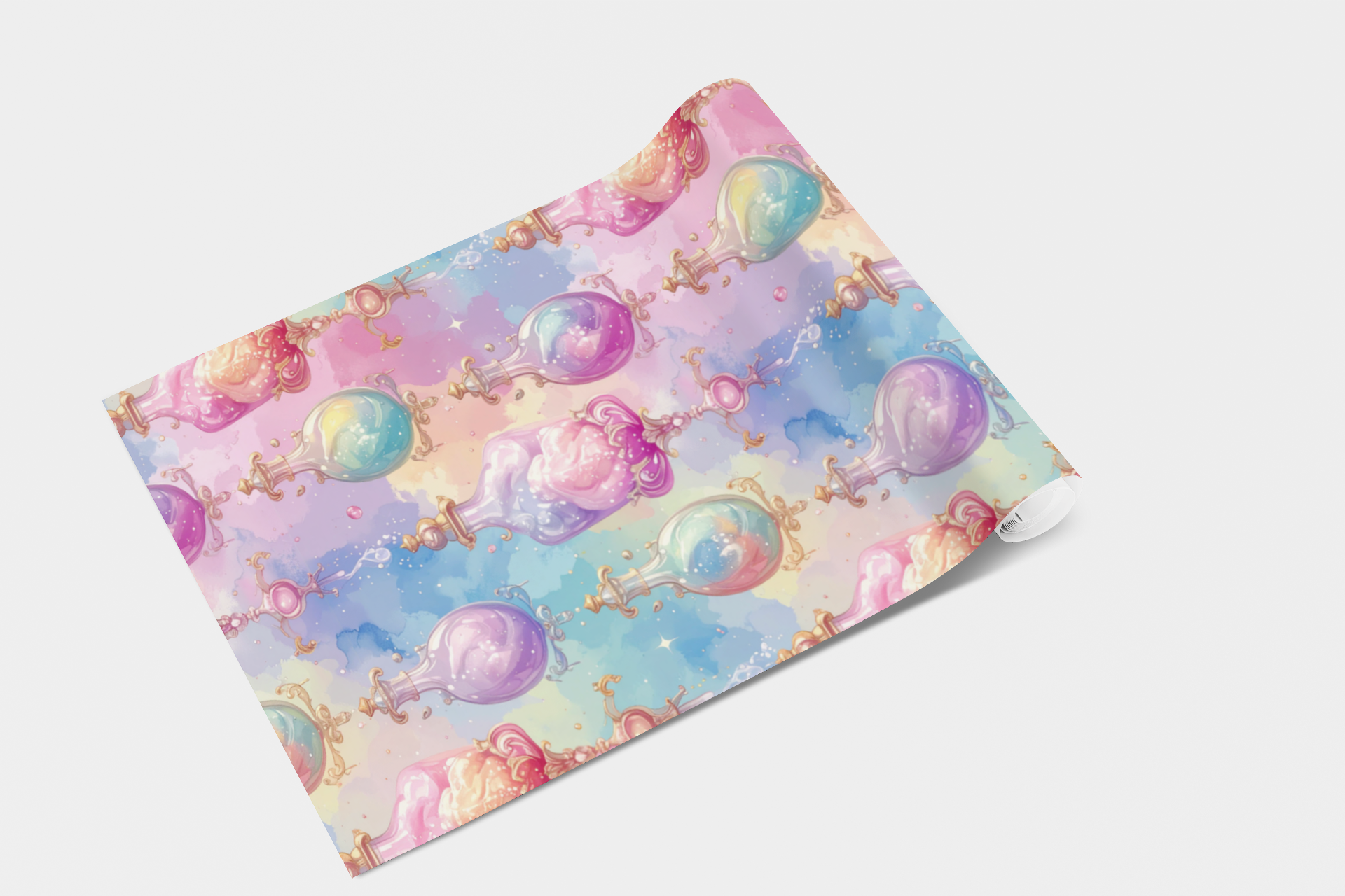 Candy Potion Laboratory Wallpaper